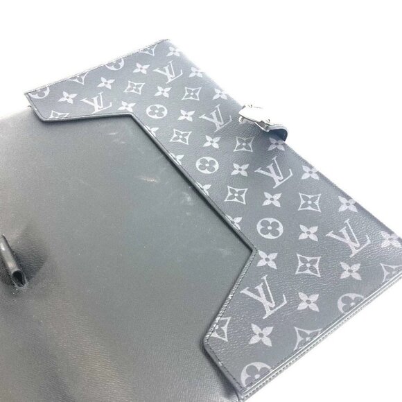 LOUIS VUITTON GI0273 MonogramEclipse Porte de Gumain Frank GM Case Clutch bag - Picture 11 of 15